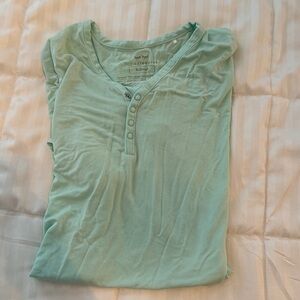 Little Sleepies Mint Green Top -XS